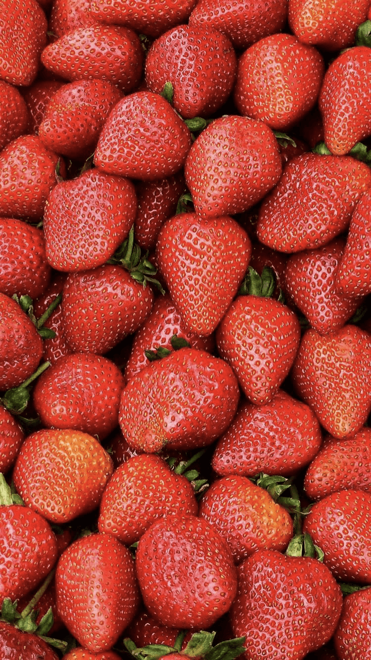 Fragole rosse fresche, 750x1334 Full HD Verticale, iPhone
