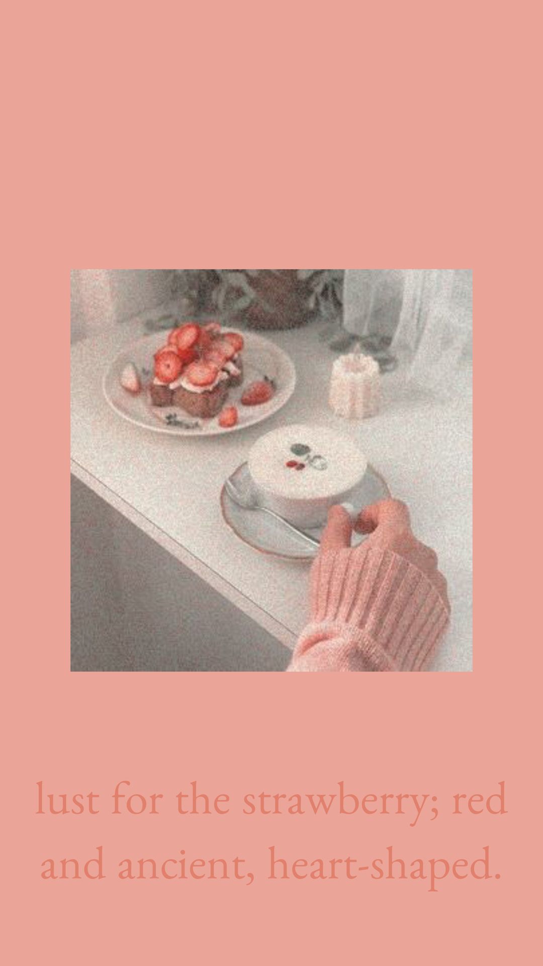 Toast con fragole e caffè, 1080x1920 Verticale, Mobile