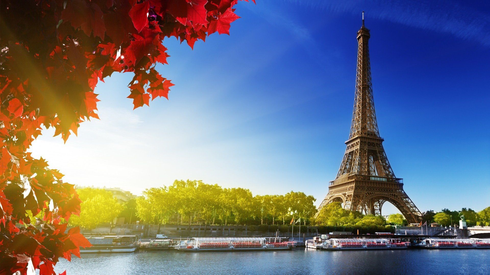 Torre Eiffel Parigi Senna, monumento, 1920x1080 Full HD 1080p, Desktop