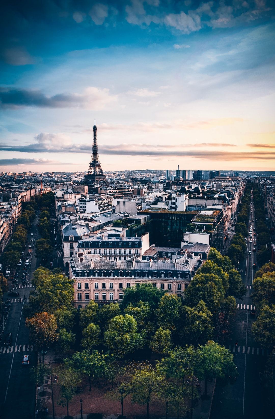 Torre Eiffel vista panoramica Parigi, monumento, 1080x1647 Full HD Verticale, iPhone