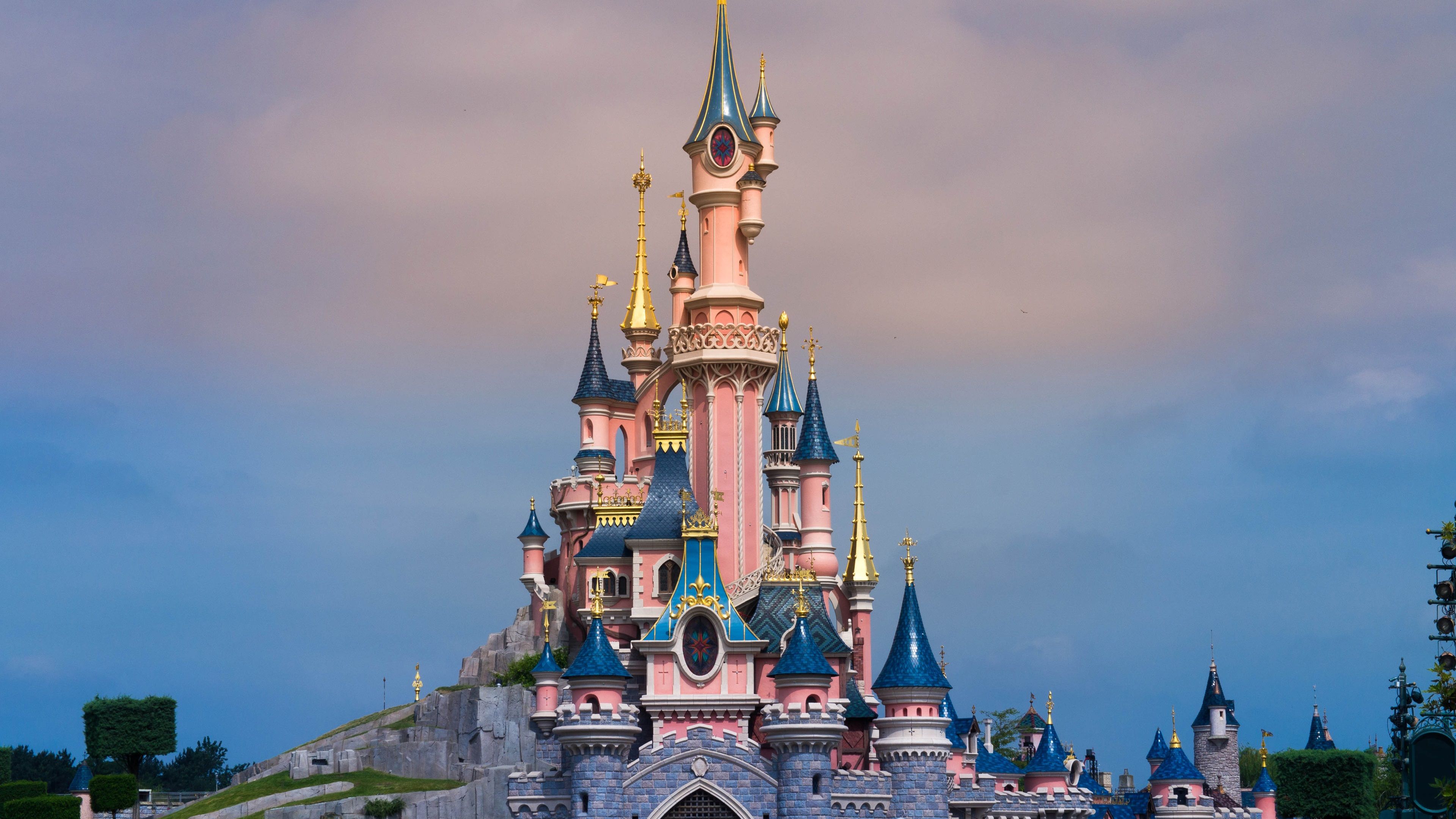 Castello Disneyland Paris, 3840x2160 UHD, Monitor 4K