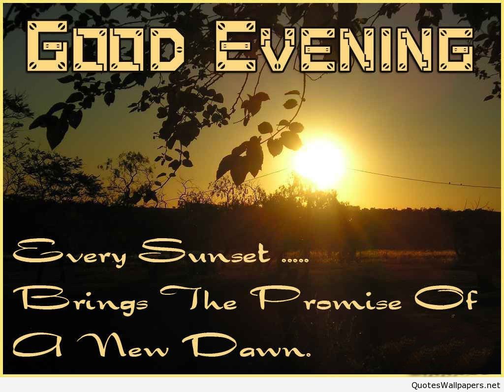 Tramonto con frase buonasera, 1024x798 HD, Laptop