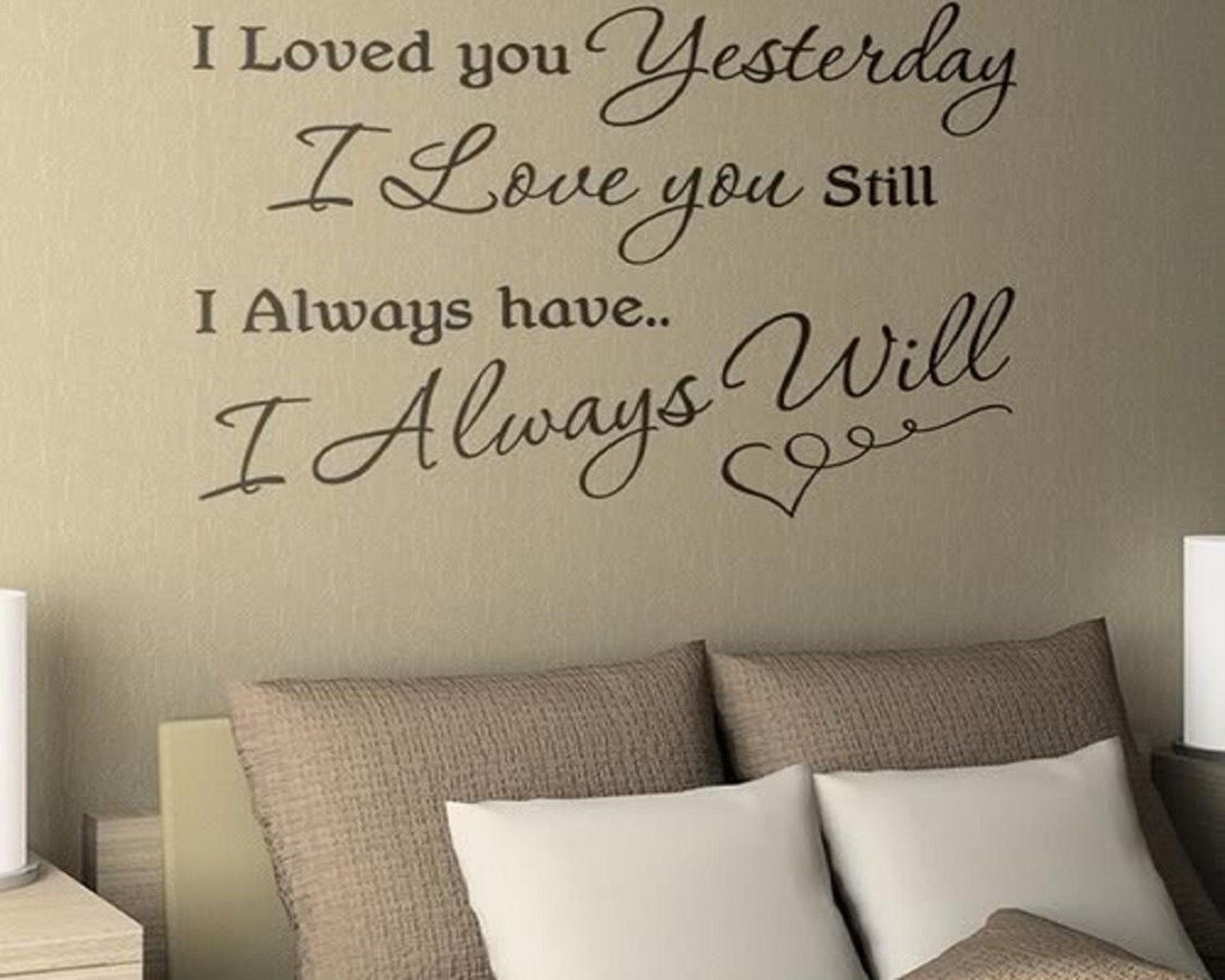frase amore parete camera, 1280x1024 HD, Desktop