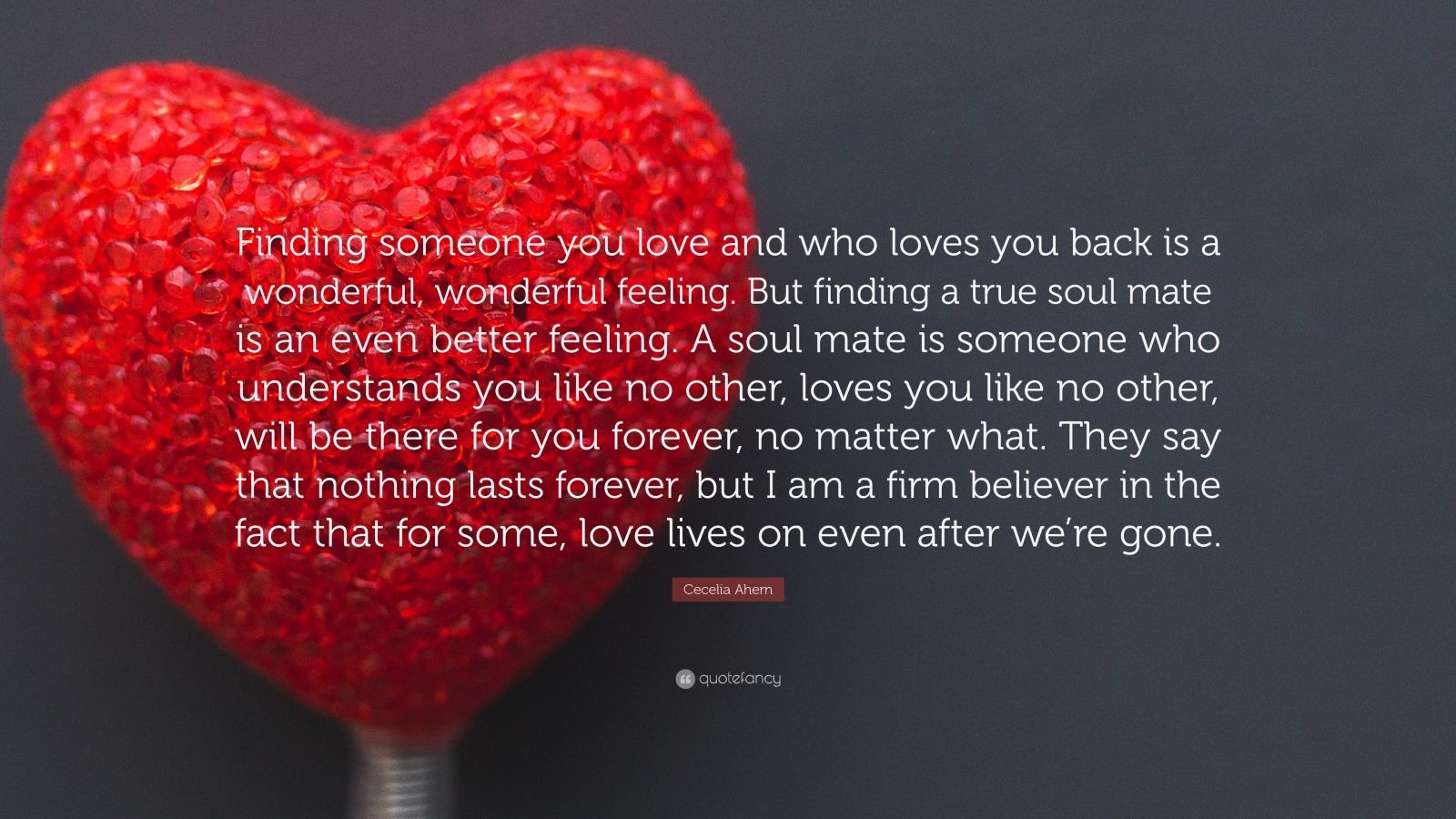 Frase amore su cuore rosso, 1600x900 HD, Desktop