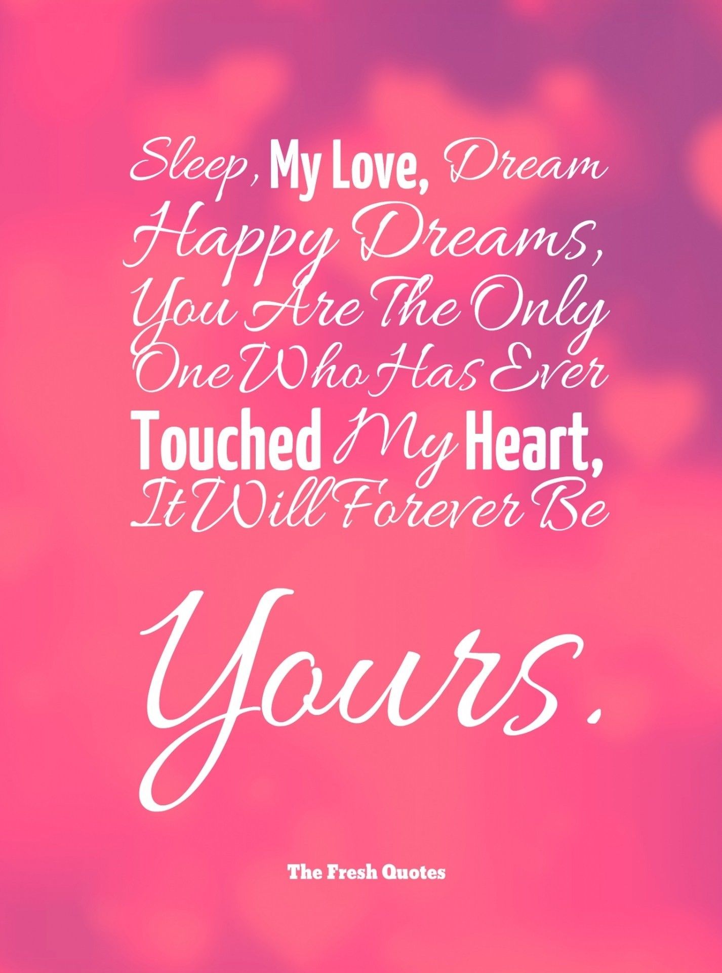 Frase d'amore rosa bokeh, 1426x1920 Full HD Verticale, iPhone Plus