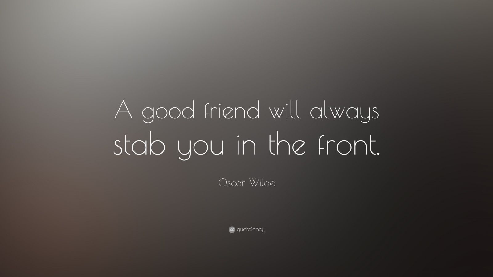Citazione amicizia Oscar Wilde, 1600x900 HD Ready, Desktop