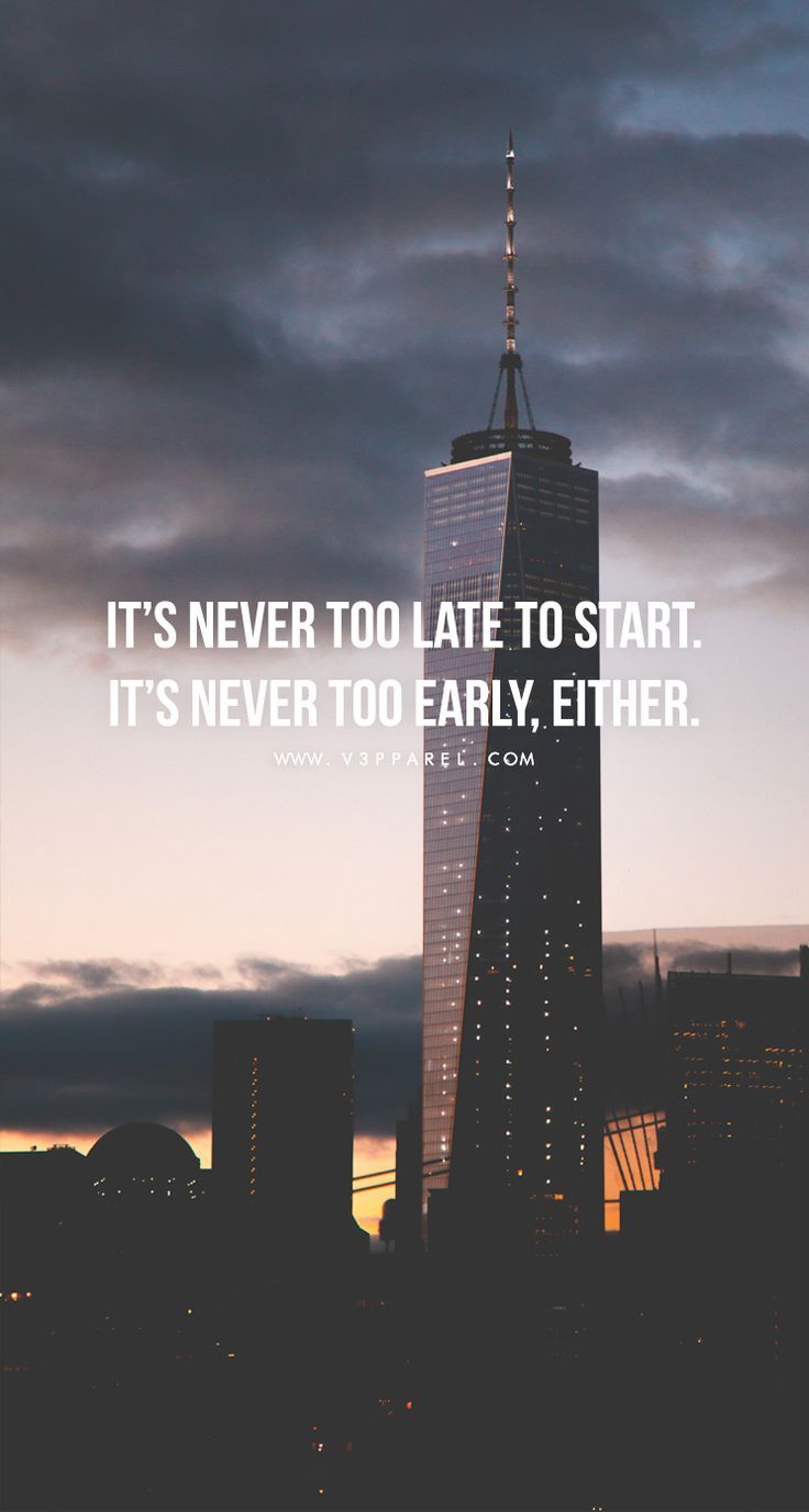 Grattacielo con frase motivazionale, 736x1377 Verticale, iPhone Pro Max