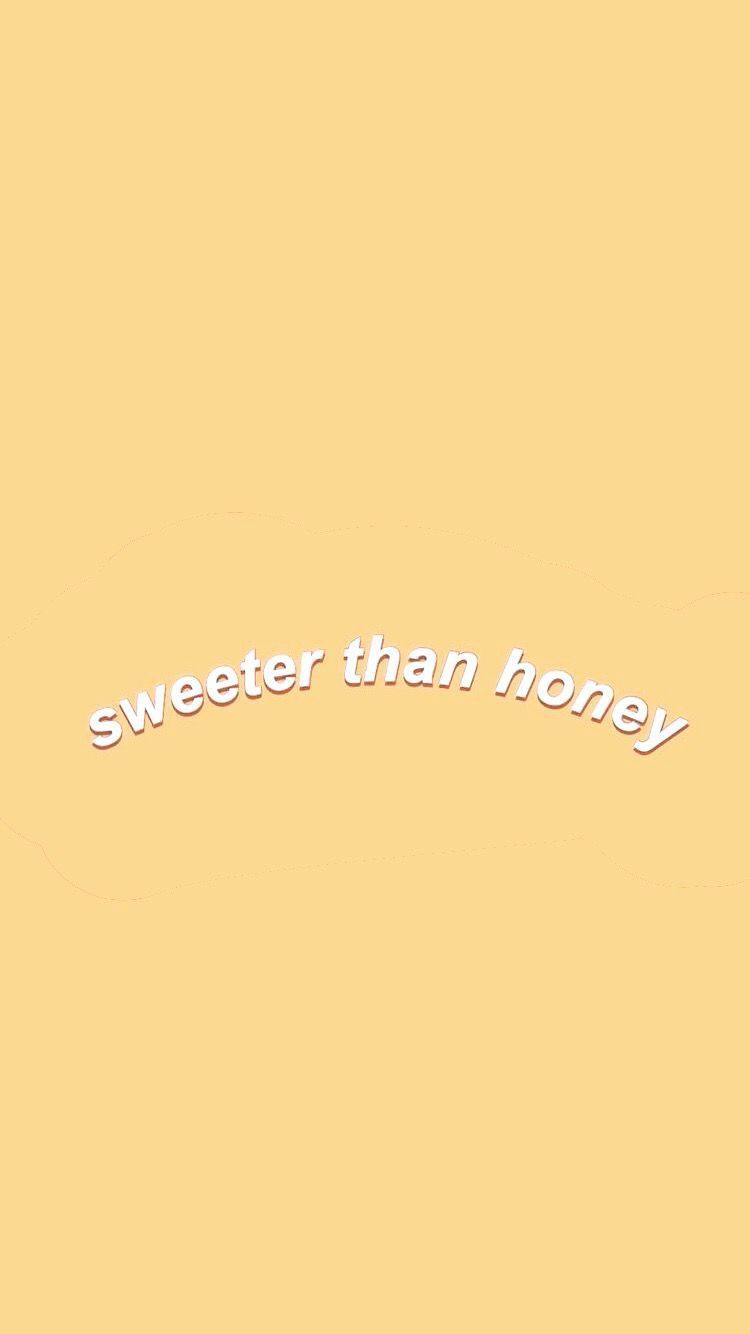 scritta sweeter than honey, 750x1334 Verticale, Mobile