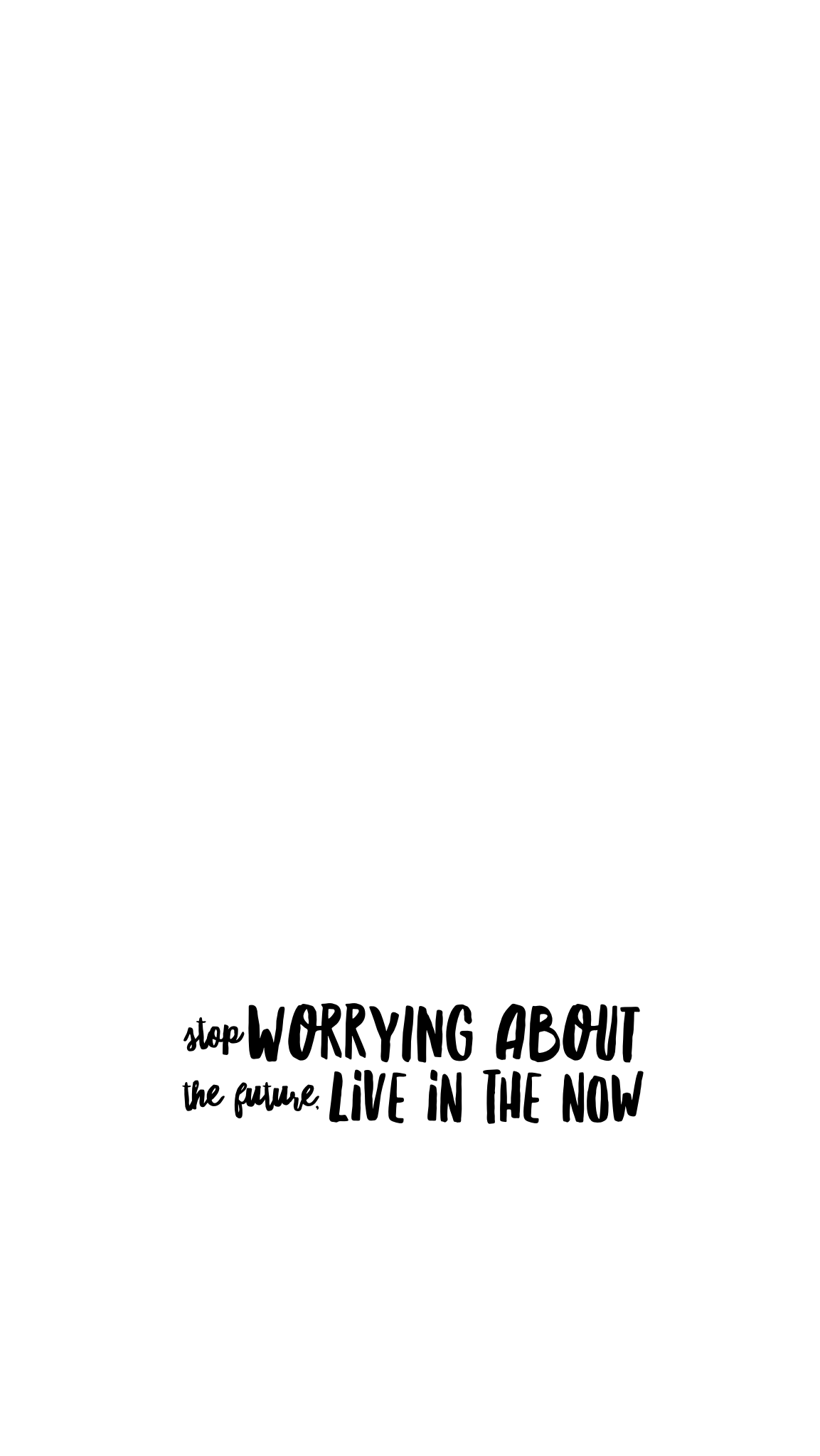 Frase motivazionale sfondo bianco, 1153x2048 Full HD Verticale, iPhone
