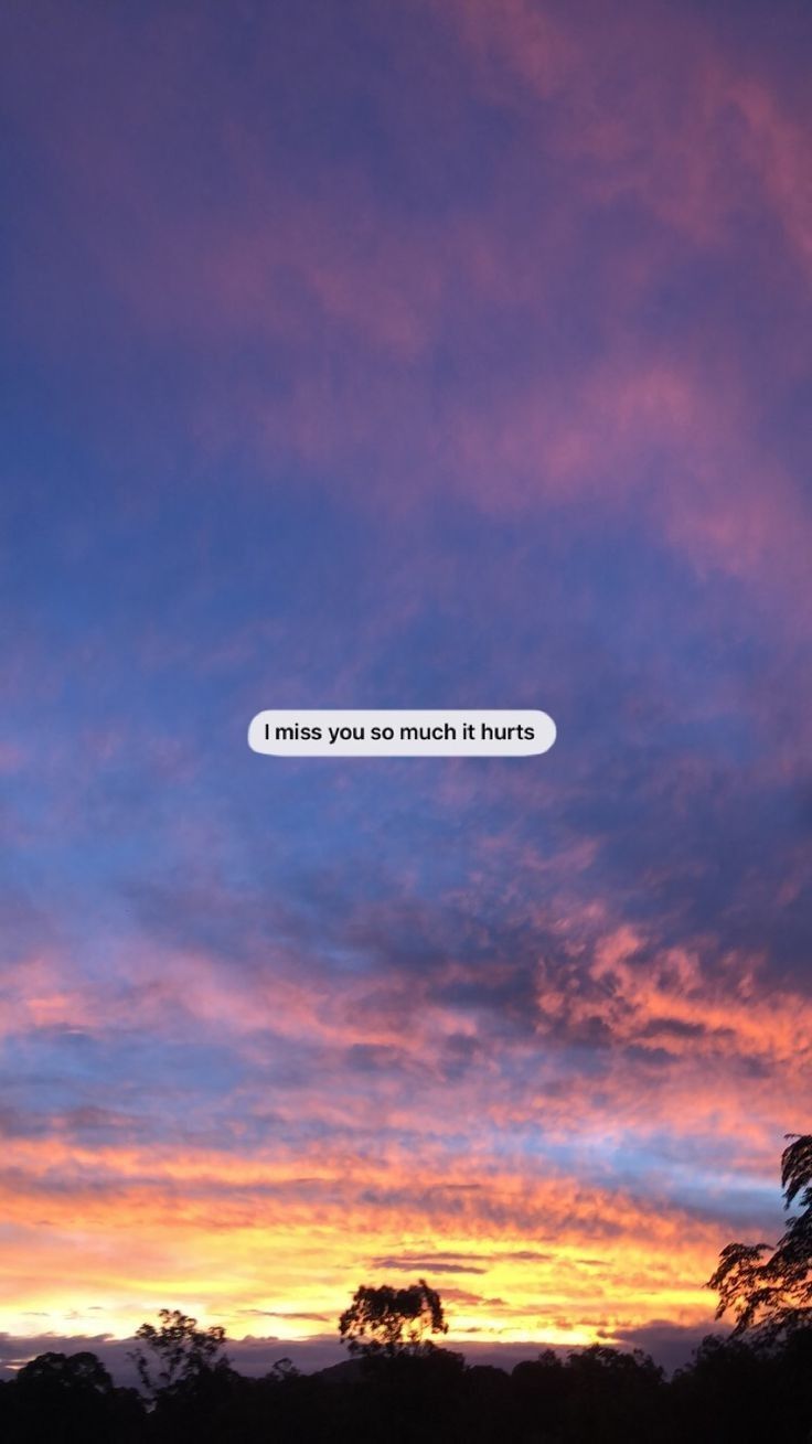 Cielo al tramonto con testo, 736x1309 Full HD Verticale, iPhone