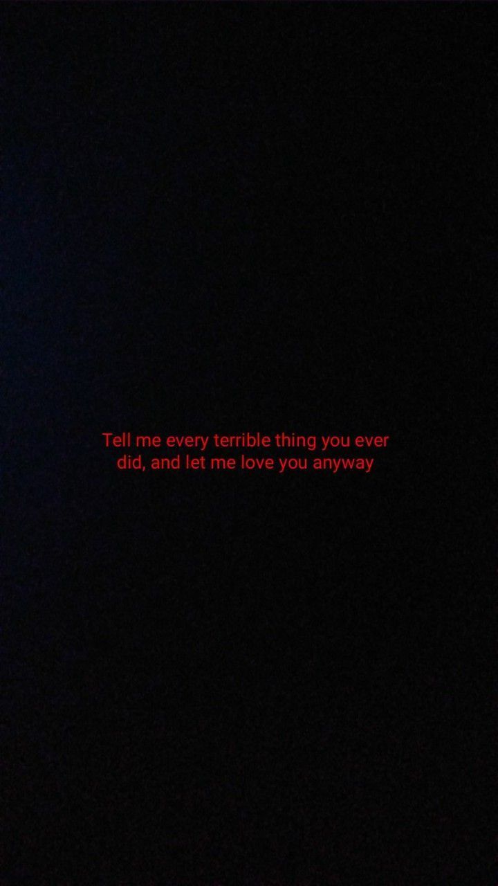 Frase rossa sfondo nero, 720x1280 Verticale, Telefono