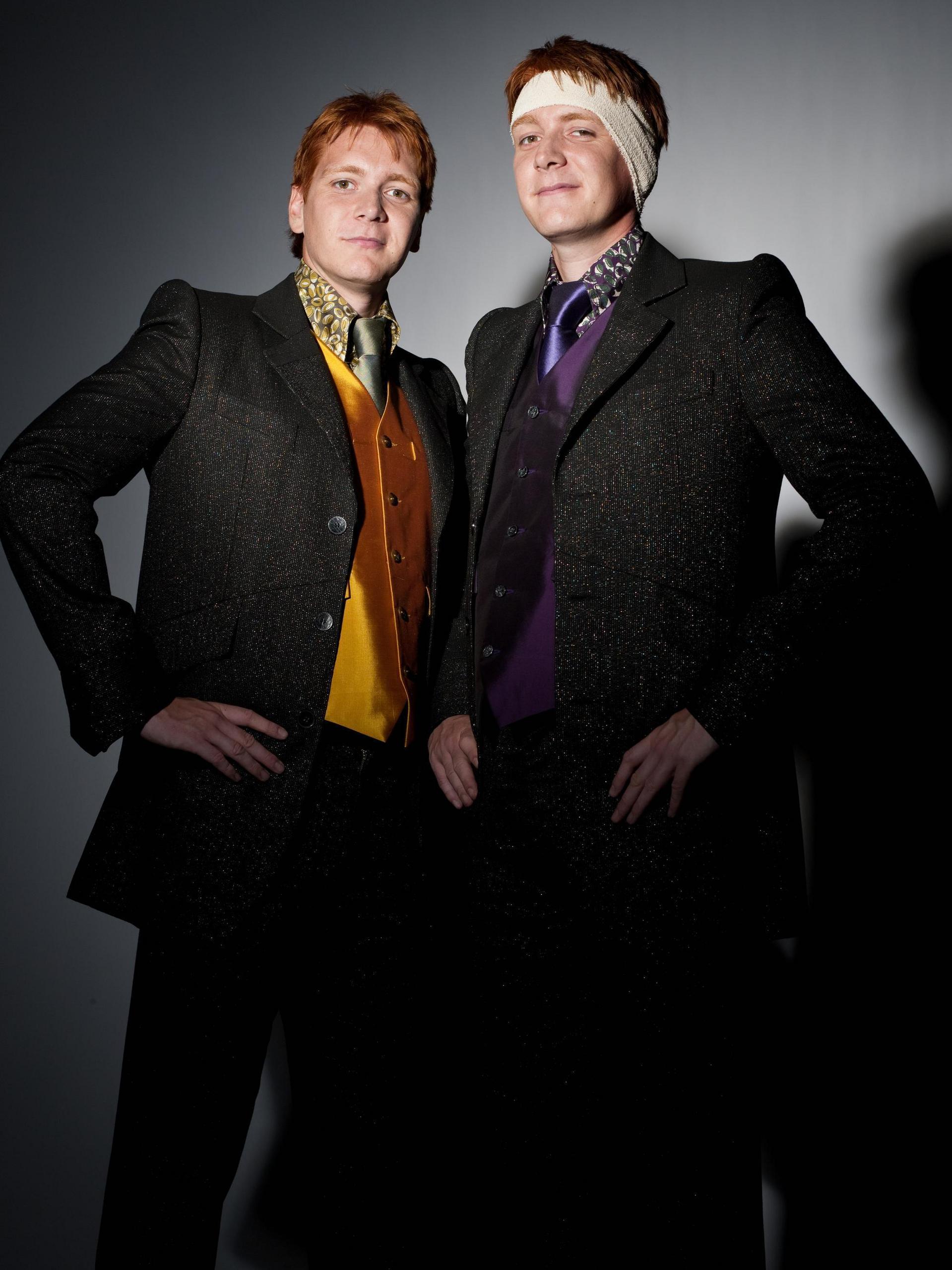 Fred e George Weasley, gemelli Weasley, 1919x2560 Verticale, Mobile