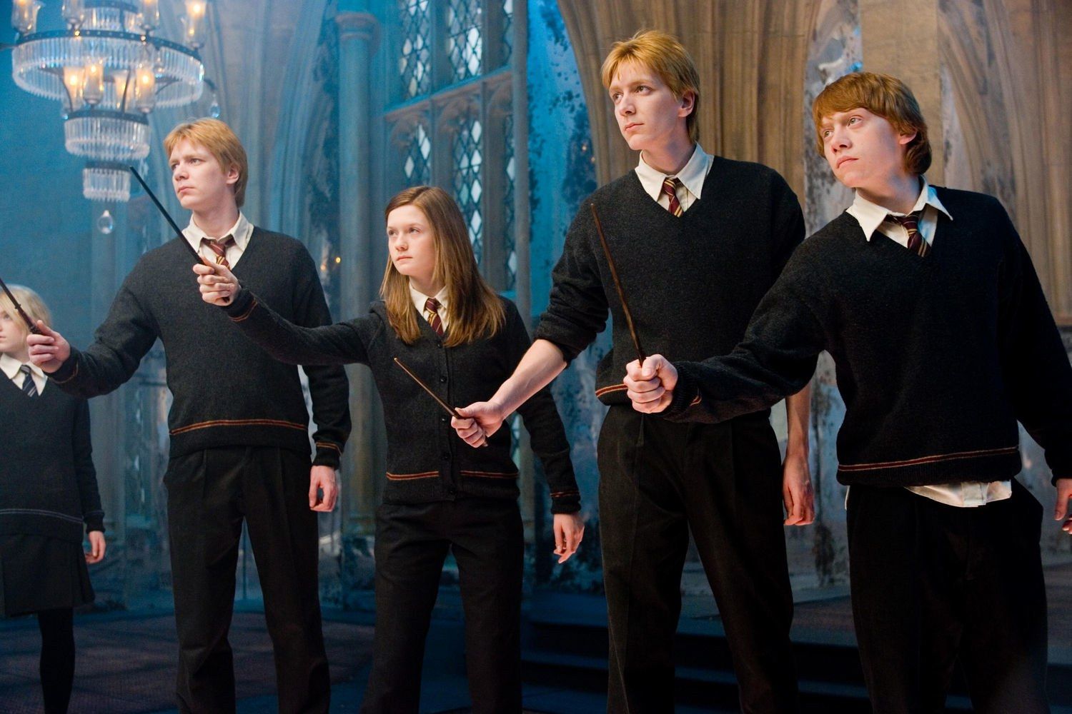 Fred, George, Ginny e Ron Weasley, 1500x1000 720p, Lenovo Legion