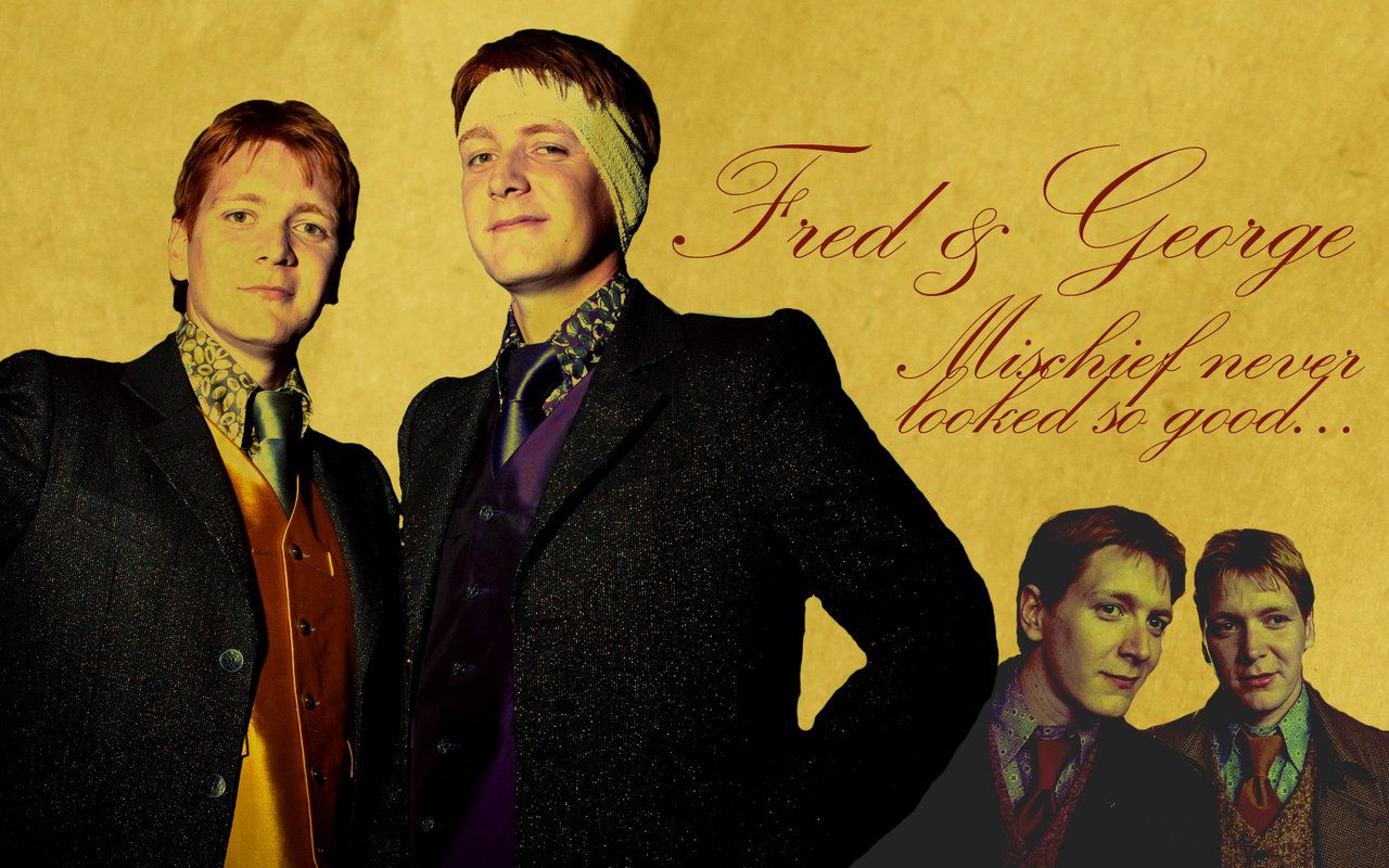 Fred e George Weasley, Harry Potter, 1080x1920 Full HD Verticale, Samsung Galaxy