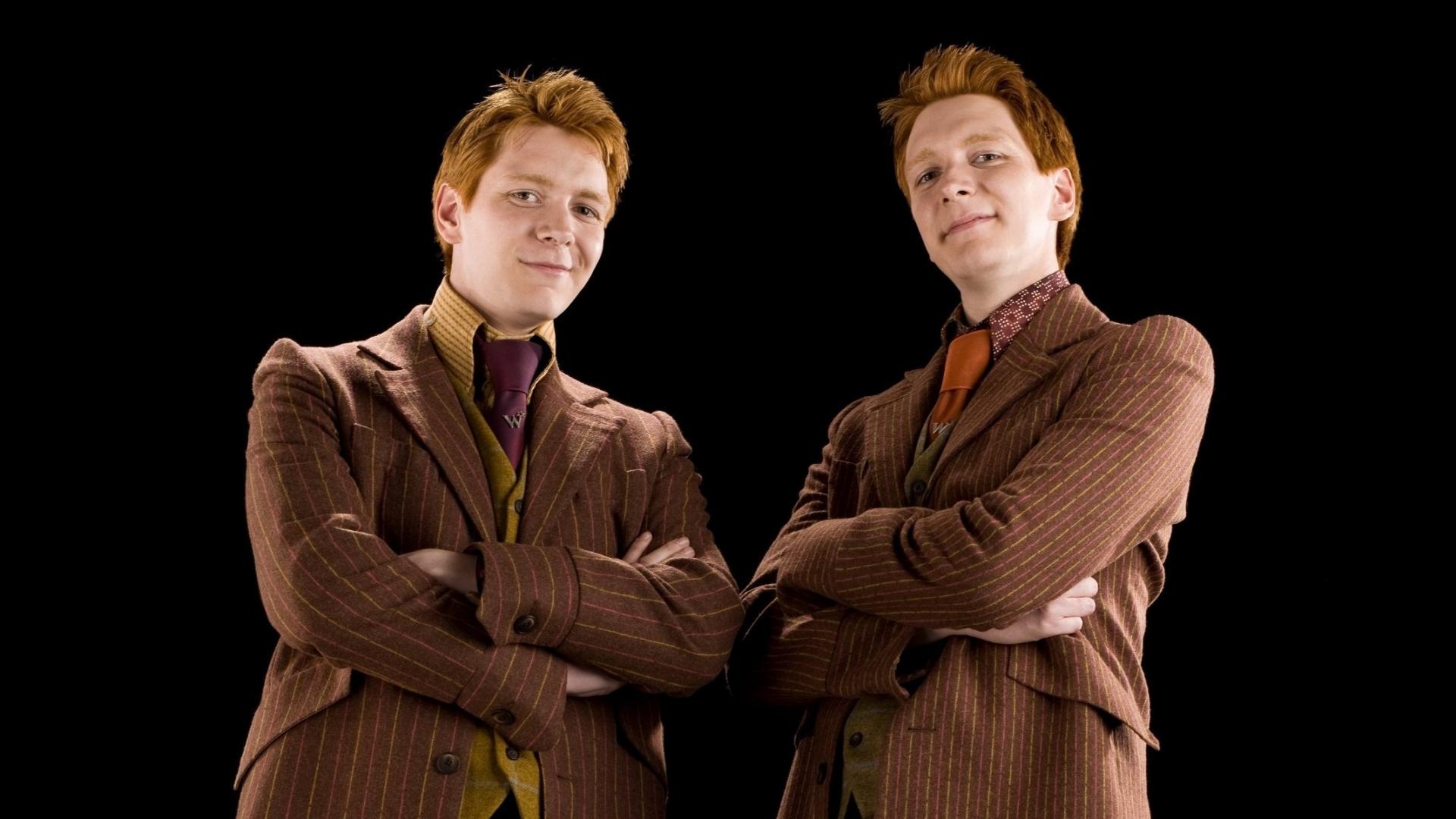 Fred e George Weasley gemelli, 1920x1080 Full HD, PC Desktop