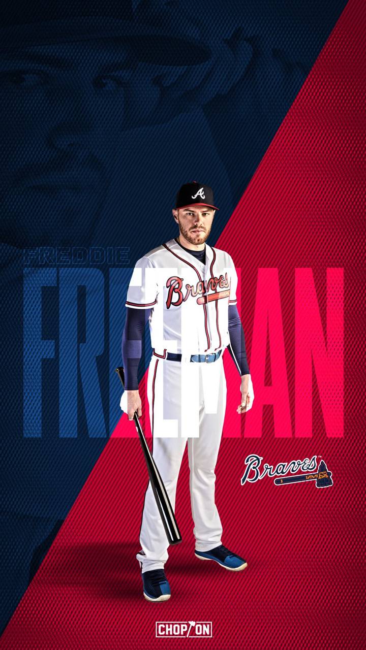Freddie Freeman Atlanta Braves, MLB, 720x1280 Full HD Verticale, iPhone