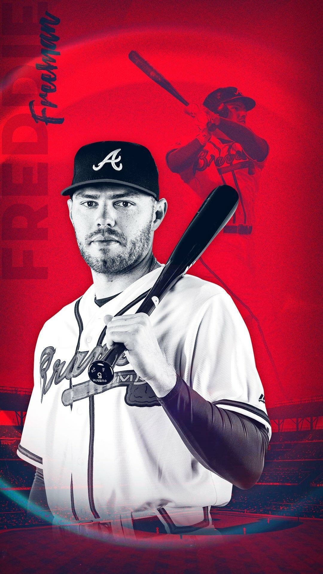 Giocatore baseball Atlanta Braves, 1400x1050 720p, PC