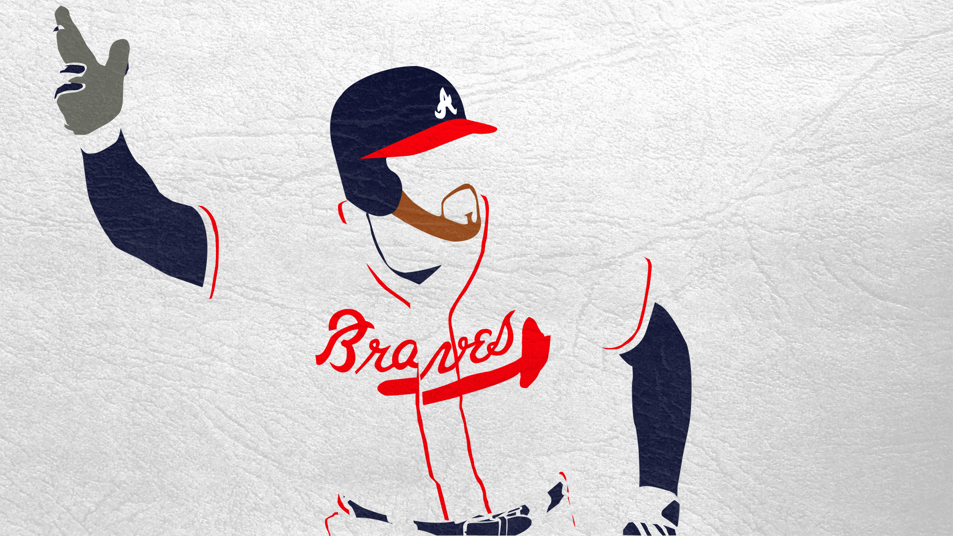 Giocatore baseball Freeman Braves, 720x1280 Full HD Verticale, iPhone