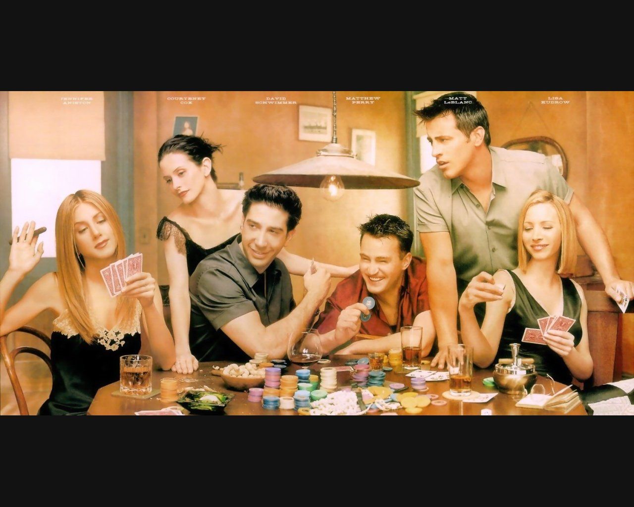 Cast serie TV Friends, 1920x1080 Full HD, PC Desktop