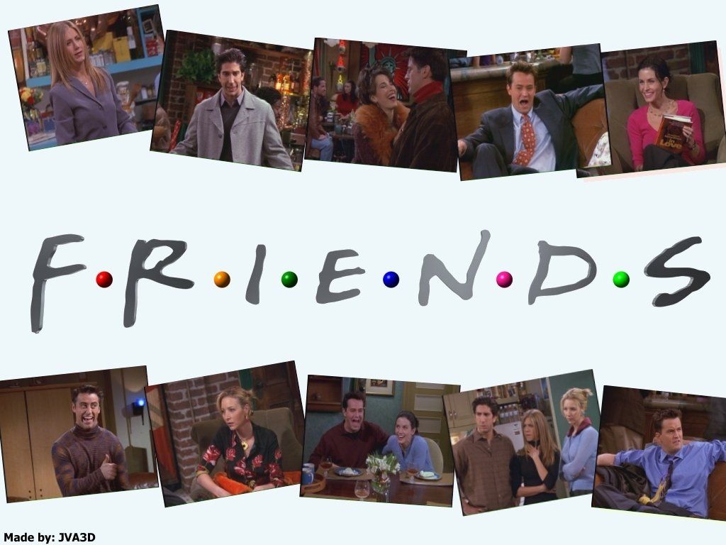 Friends cast poker, 1280x1024 720p, PC