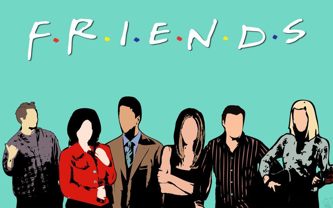 Friends sei personaggi cartoon, 1131x707 HD, PC Desktop