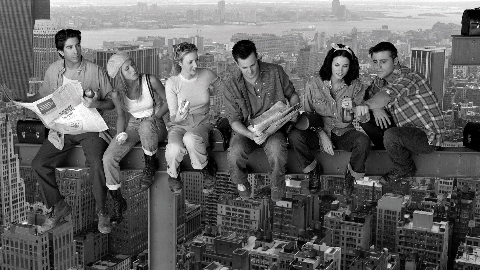 Friends serie tv skyline, 1920x1080 Full HD 1080p, Desktop