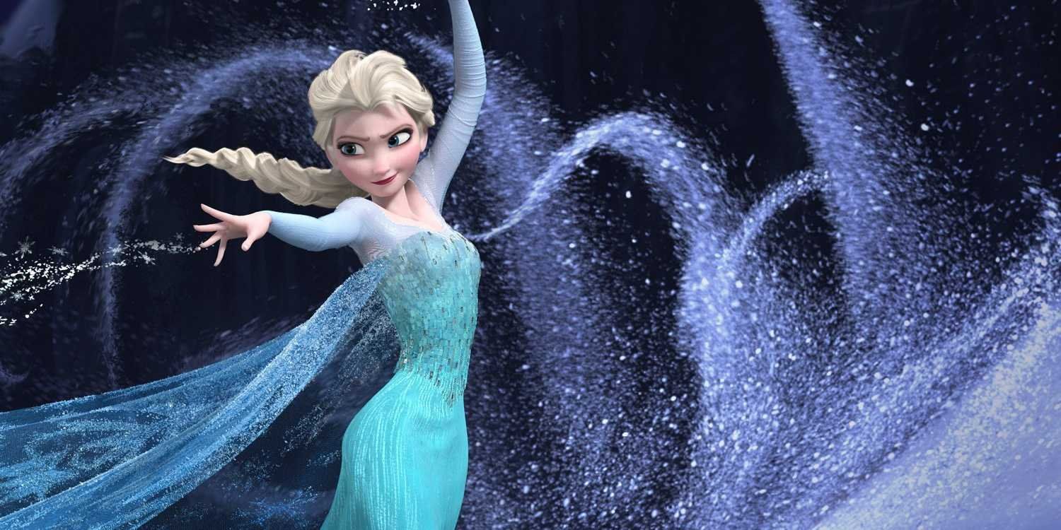 Elsa magia neve posa, 1500x750 HD, PC Desktop