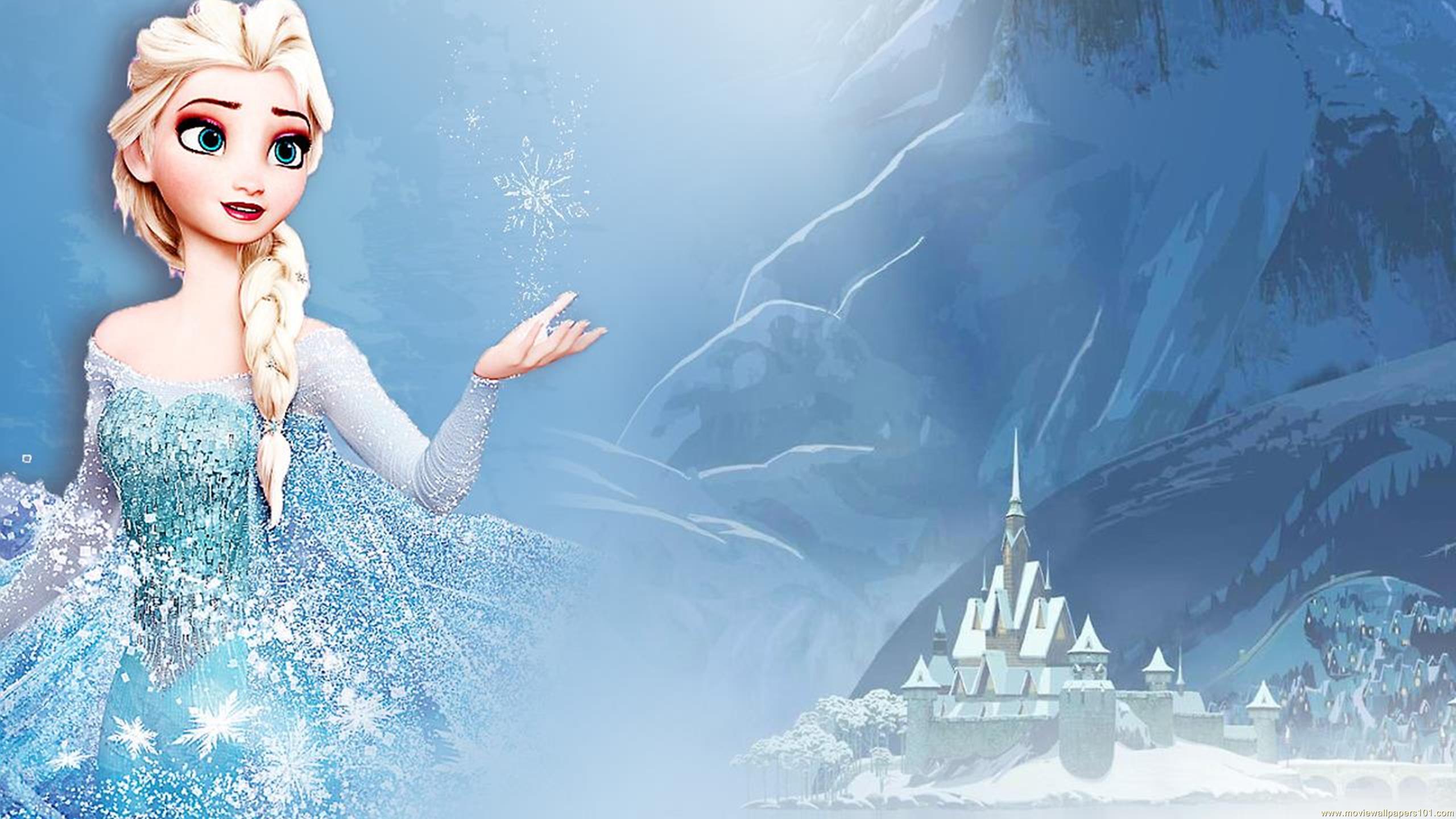 Elsa magia castello di ghiaccio, 2560x1440 2K QHD, Monitor Gaming