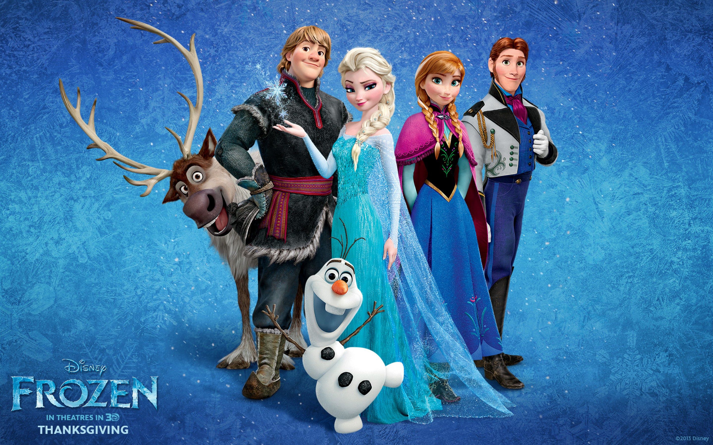 Frozen locandina cast ghiaccio, 2880x1800 2K+, PC