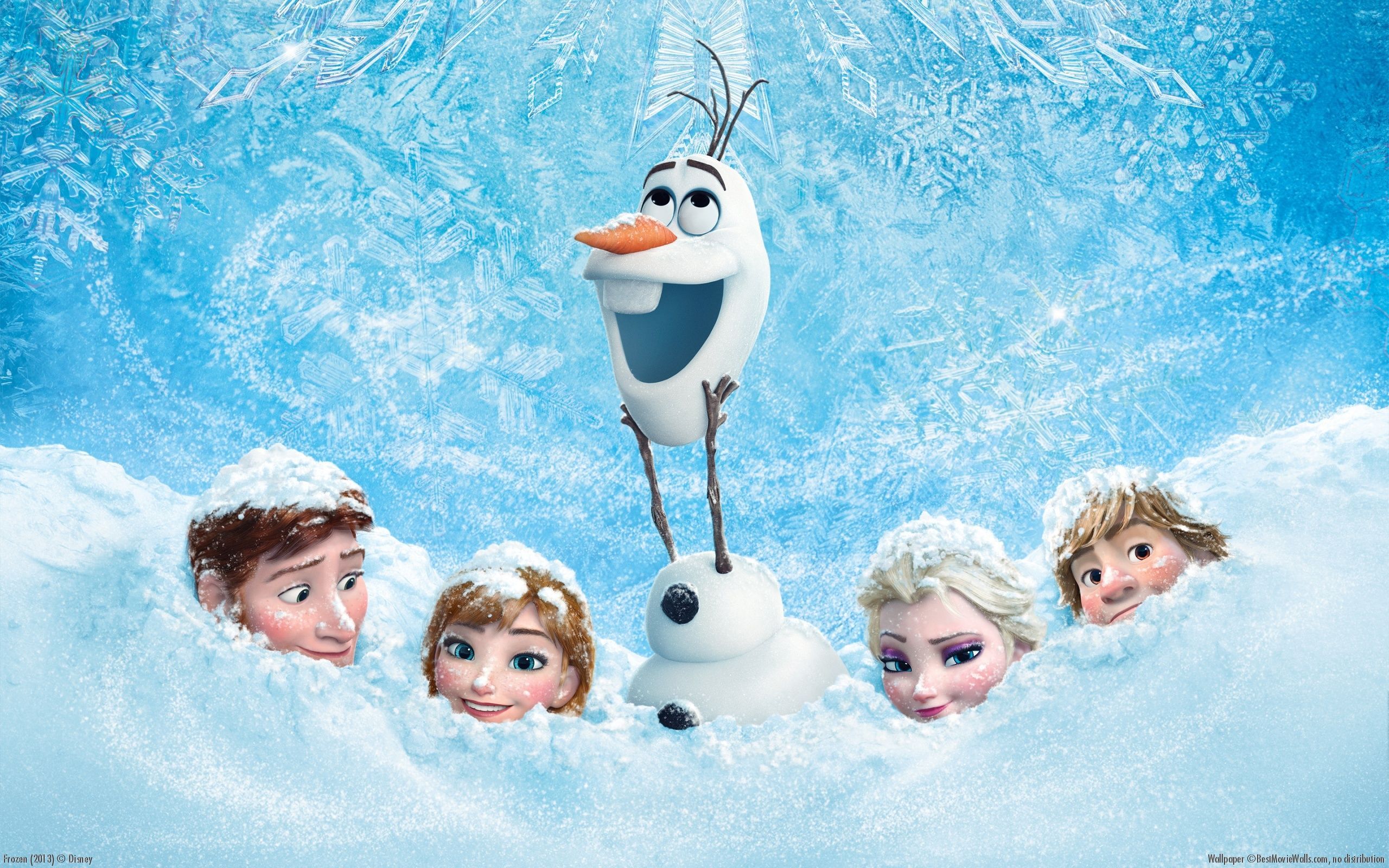 Olaf e volti personaggi Frozen, 1920x1200 Full HD+, Monitor Gaming