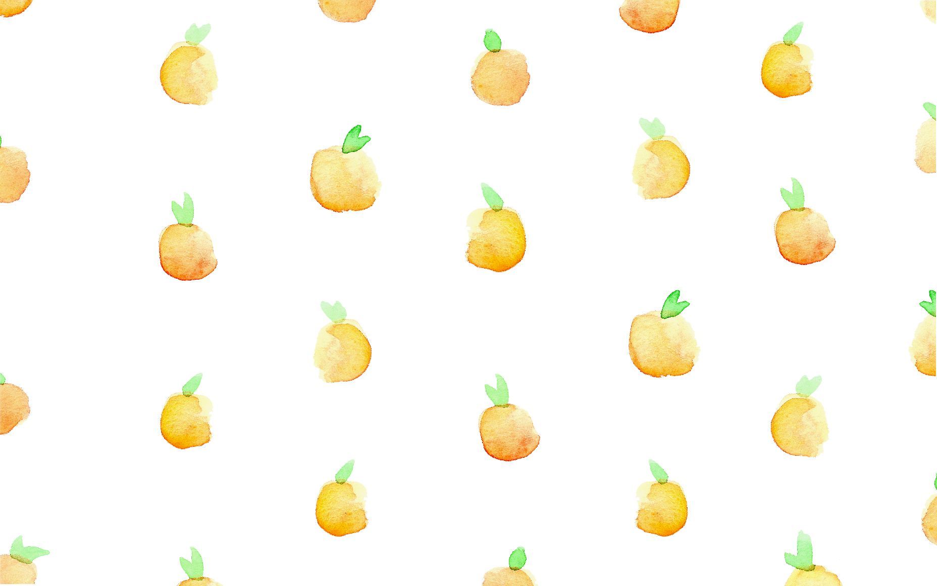 Mele arancioni ad acquerello, 1856x1161 900p, Laptop