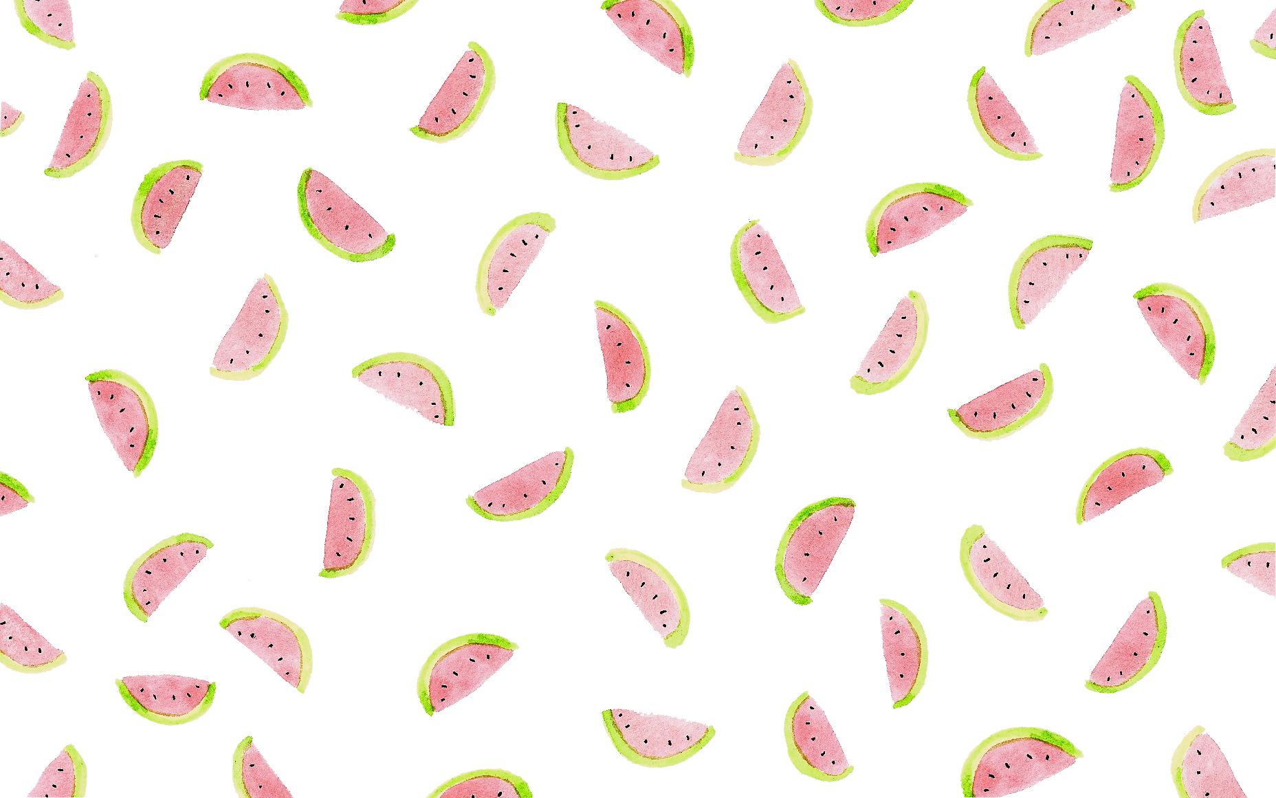Pattern anguria e ciliegie acquerello, 1332x850 720p, PC