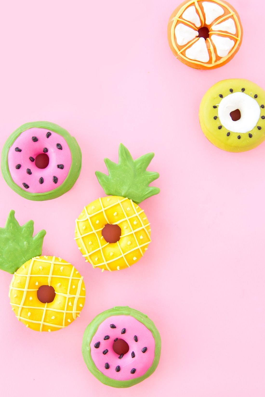 Ciambelle a forma di frutta, 1100x1650 Full HD Verticale, iPhone