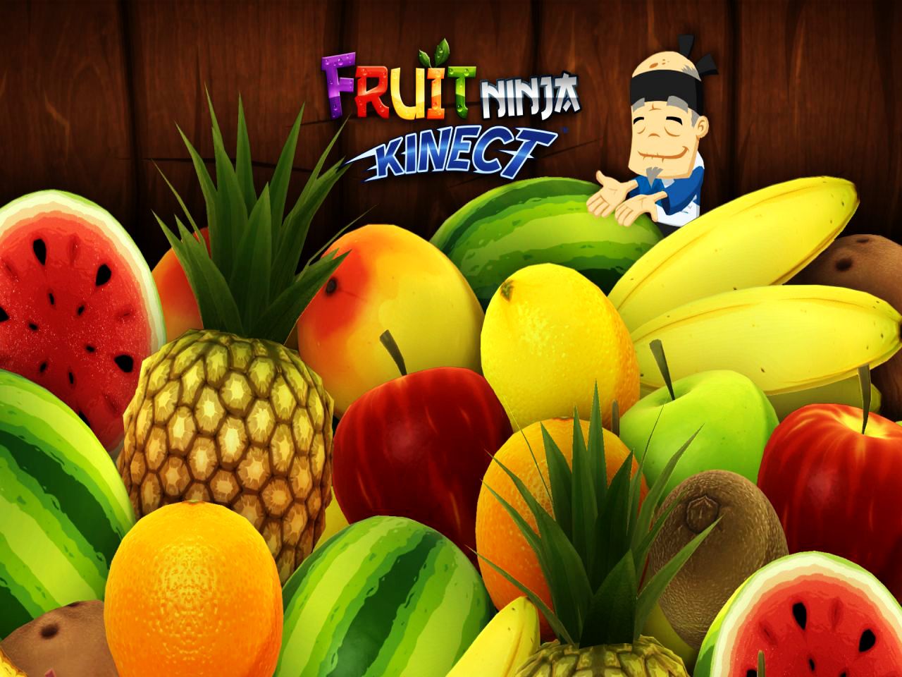 Fruit Ninja Kinect frutta colorata, 1280x960 720p, Lenovo Legion