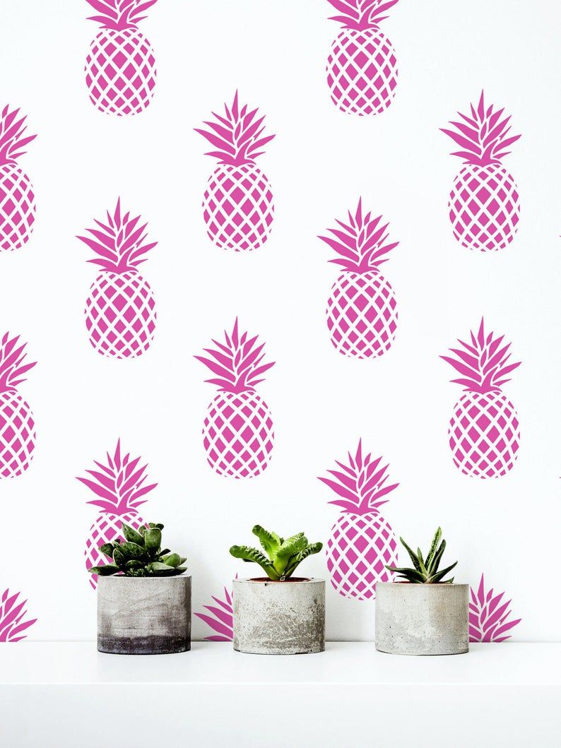Ananas rosa carta da parati, 794x1059 Verticale, Mobile