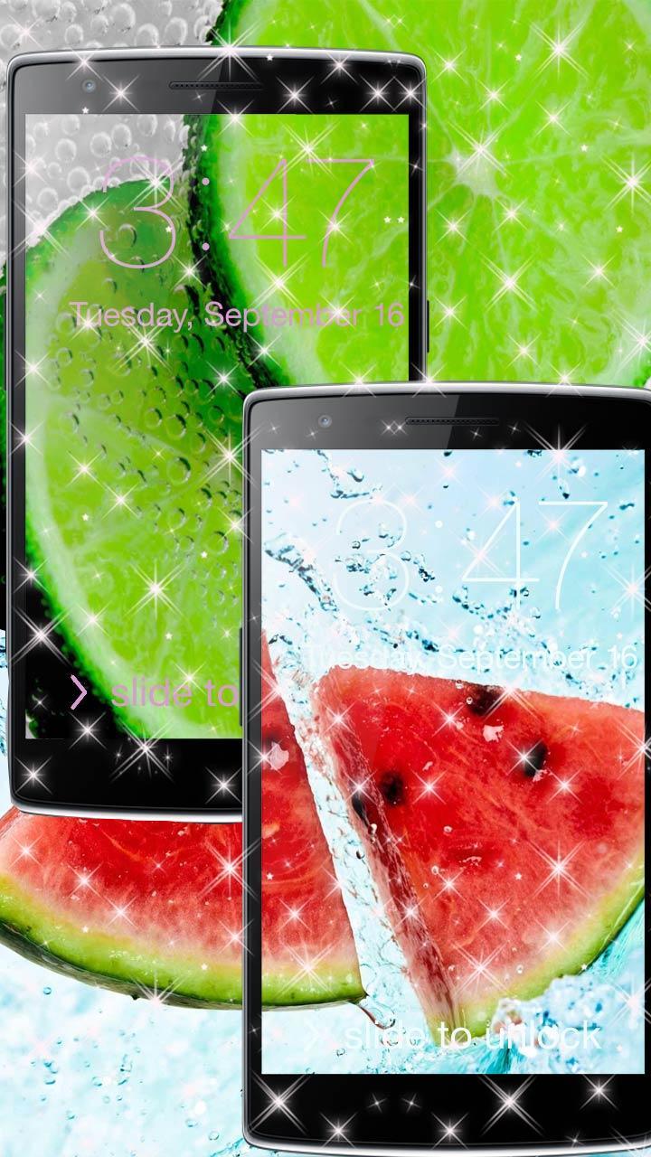 Anguria e lime con smartphone, 720x1280 Verticale, Mobile