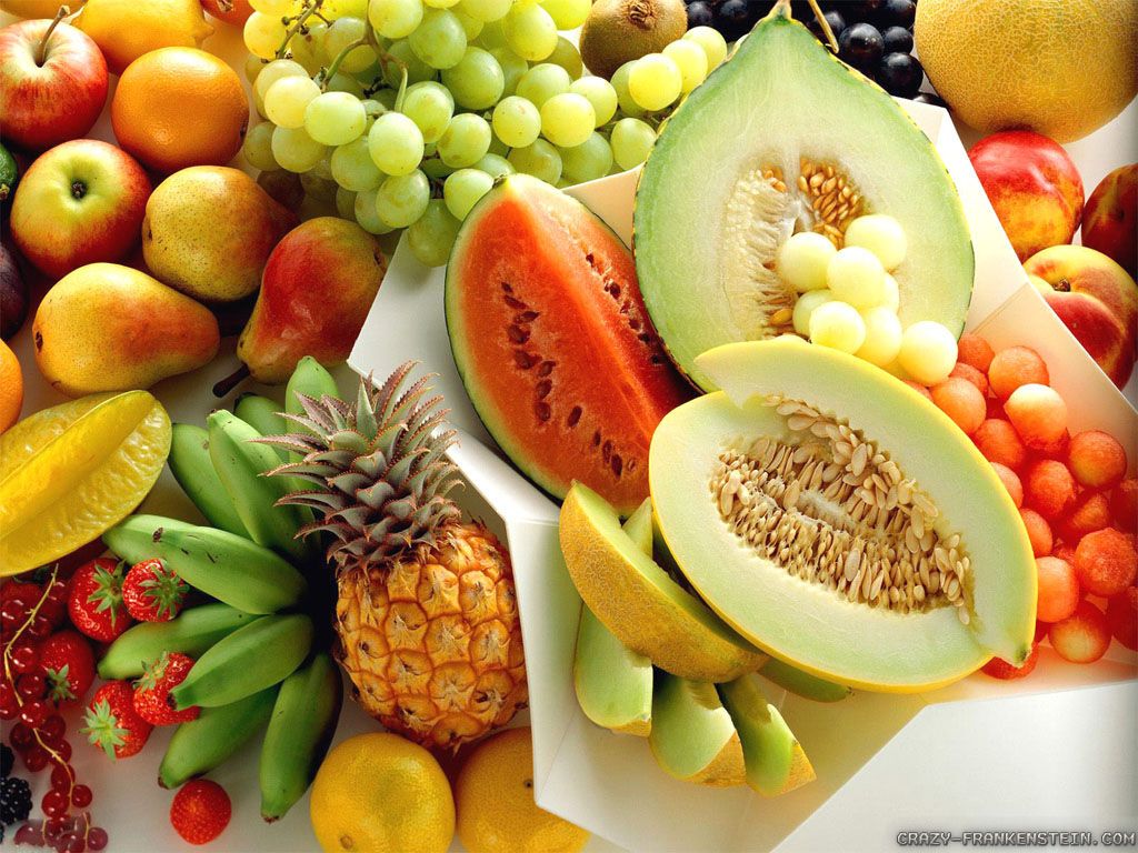 Frutta estiva assortita colorata, 1024x768 HD, PC Desktop