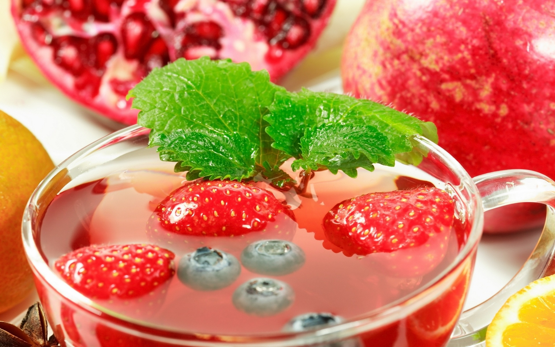 Bevanda estiva con frutti di bosco, 1920x1200 Full HD+ WUXGA, Laptop