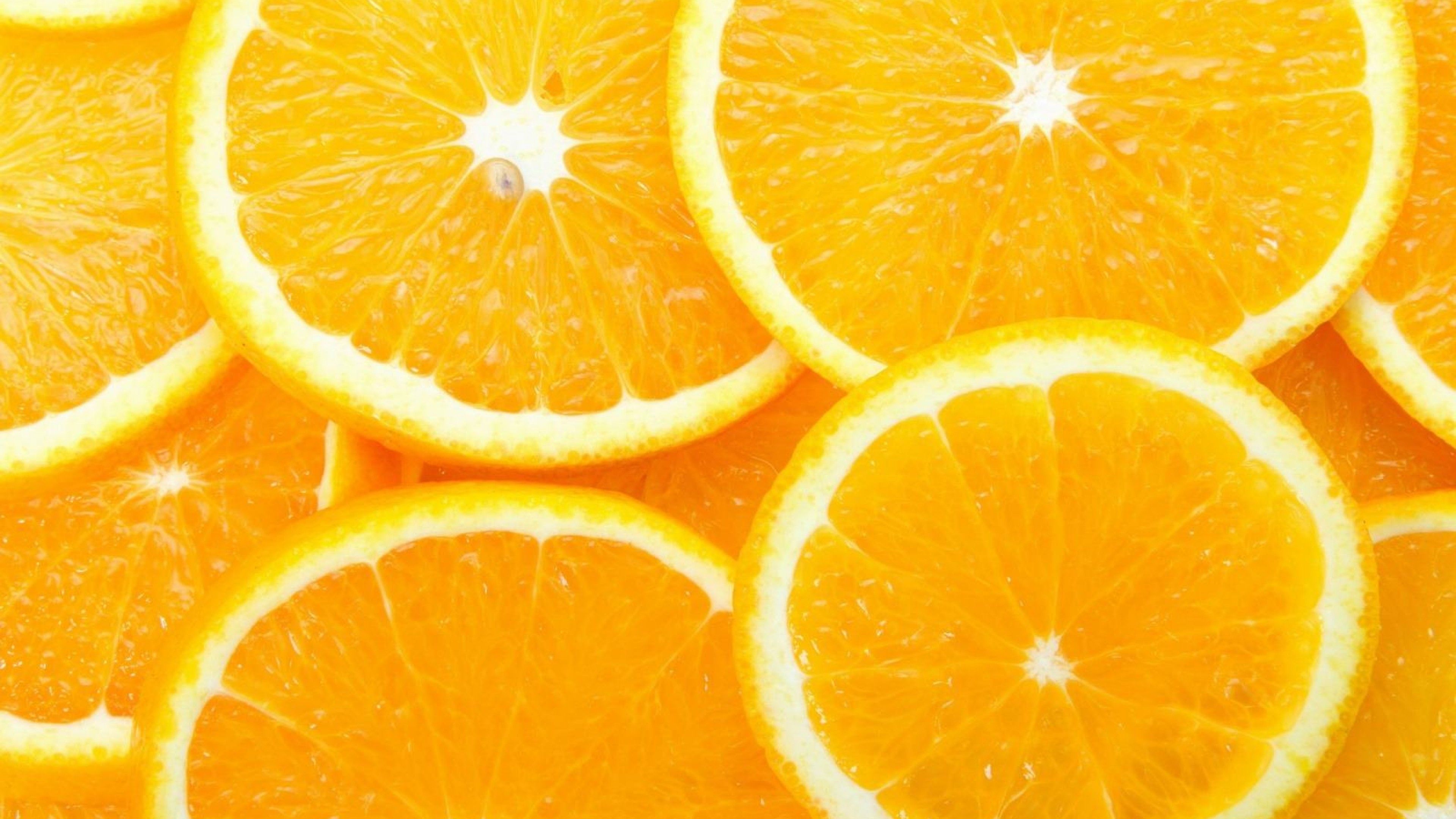 Fette di arancia fresche, 3840x2160 4K, PC Desktop