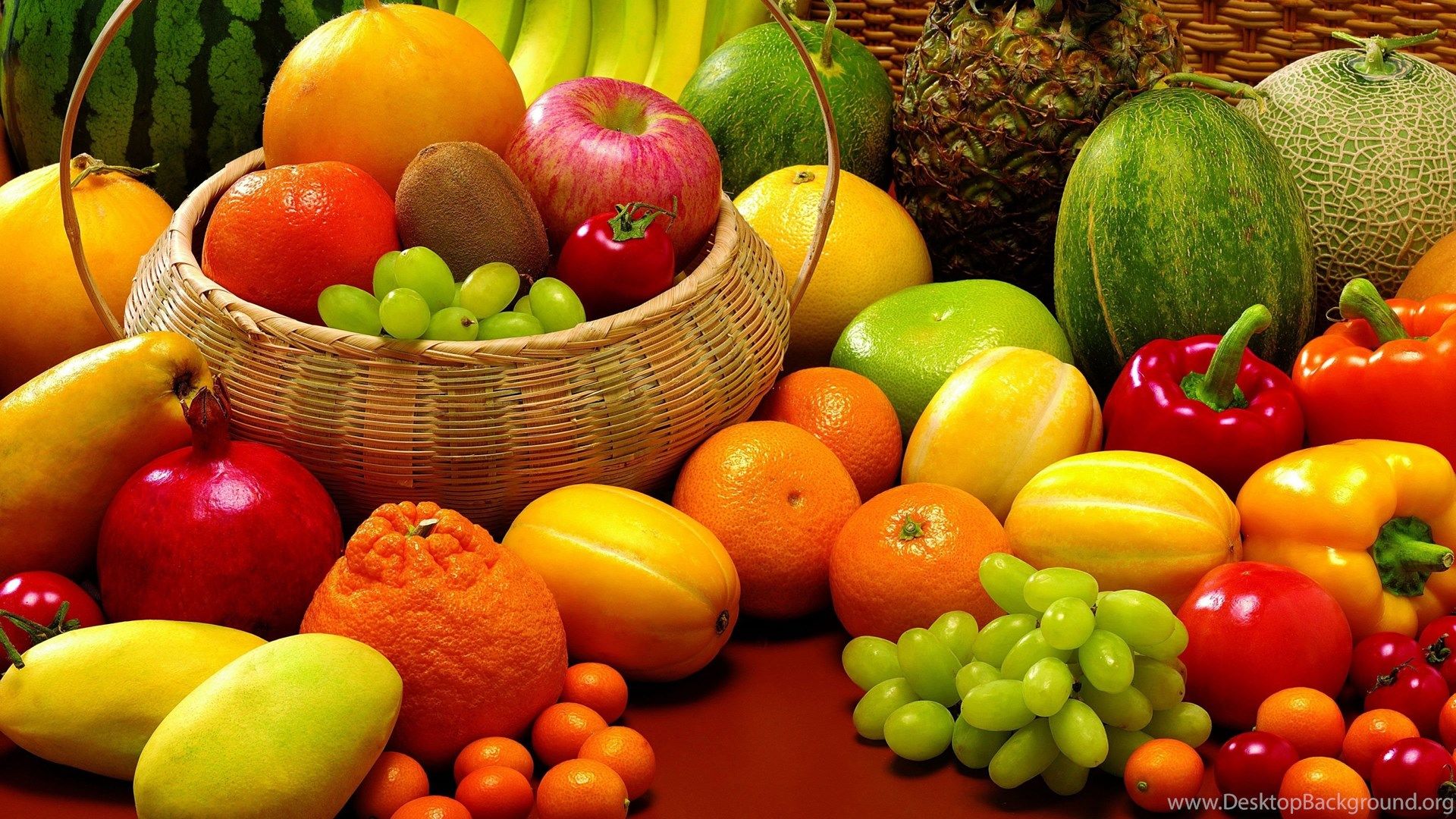 Composizione di frutta colorata, 1920x1080 Full HD, Monitor Gaming