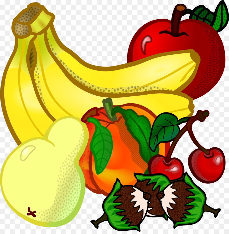 Frutta mista clipart colorata, 900x920 Full HD Verticale, iPhone