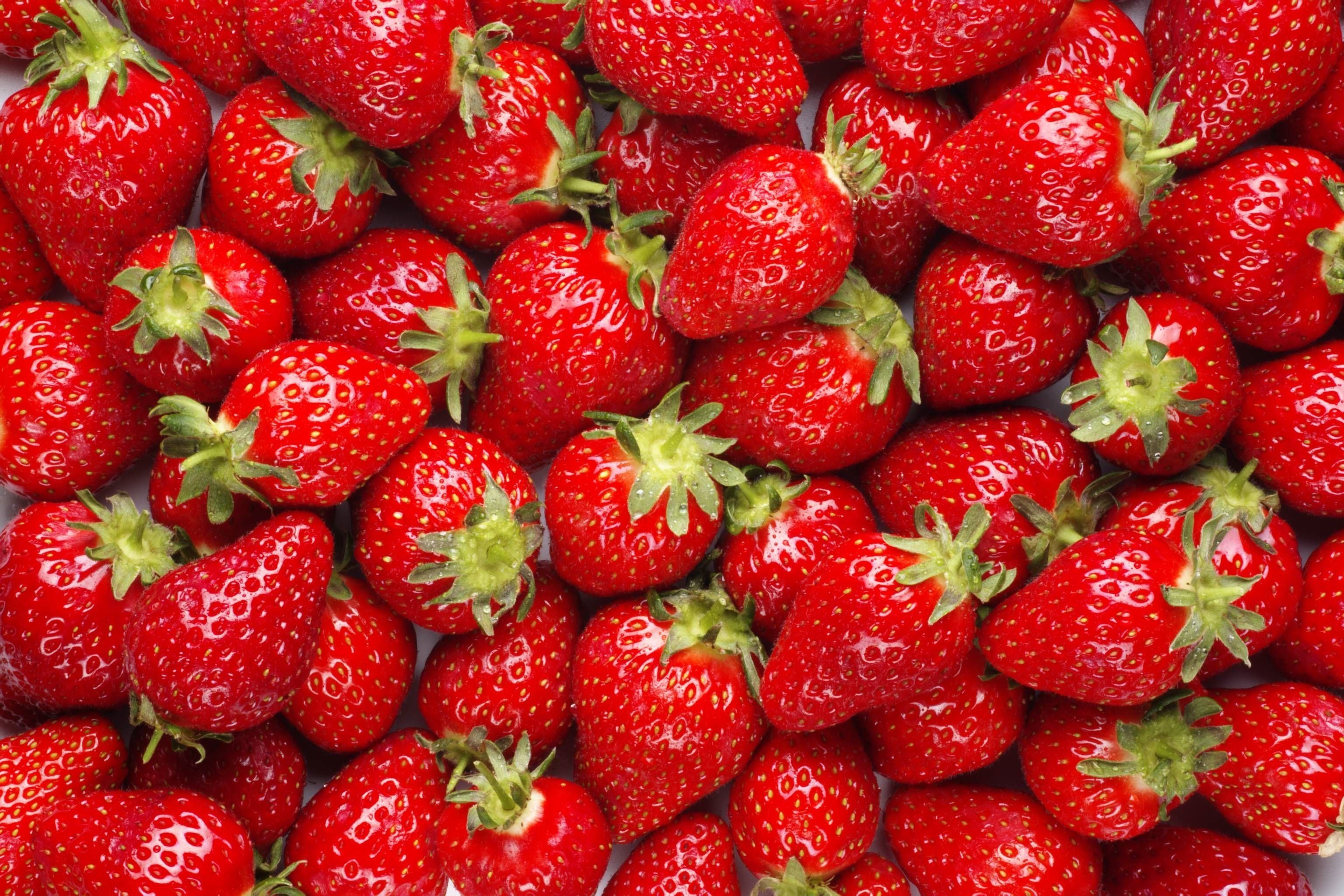 Fragole rosse mature, 3072x2048 WQXGA, PC