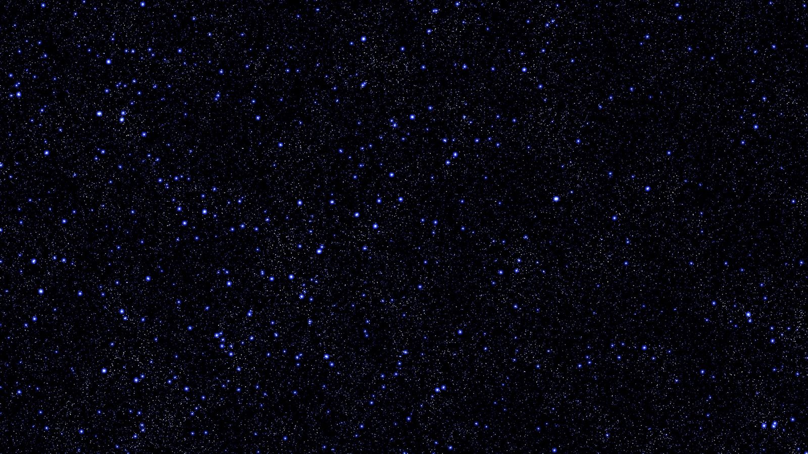 Stelle nel cielo notturno, 1600x900 HD Ready, iMac