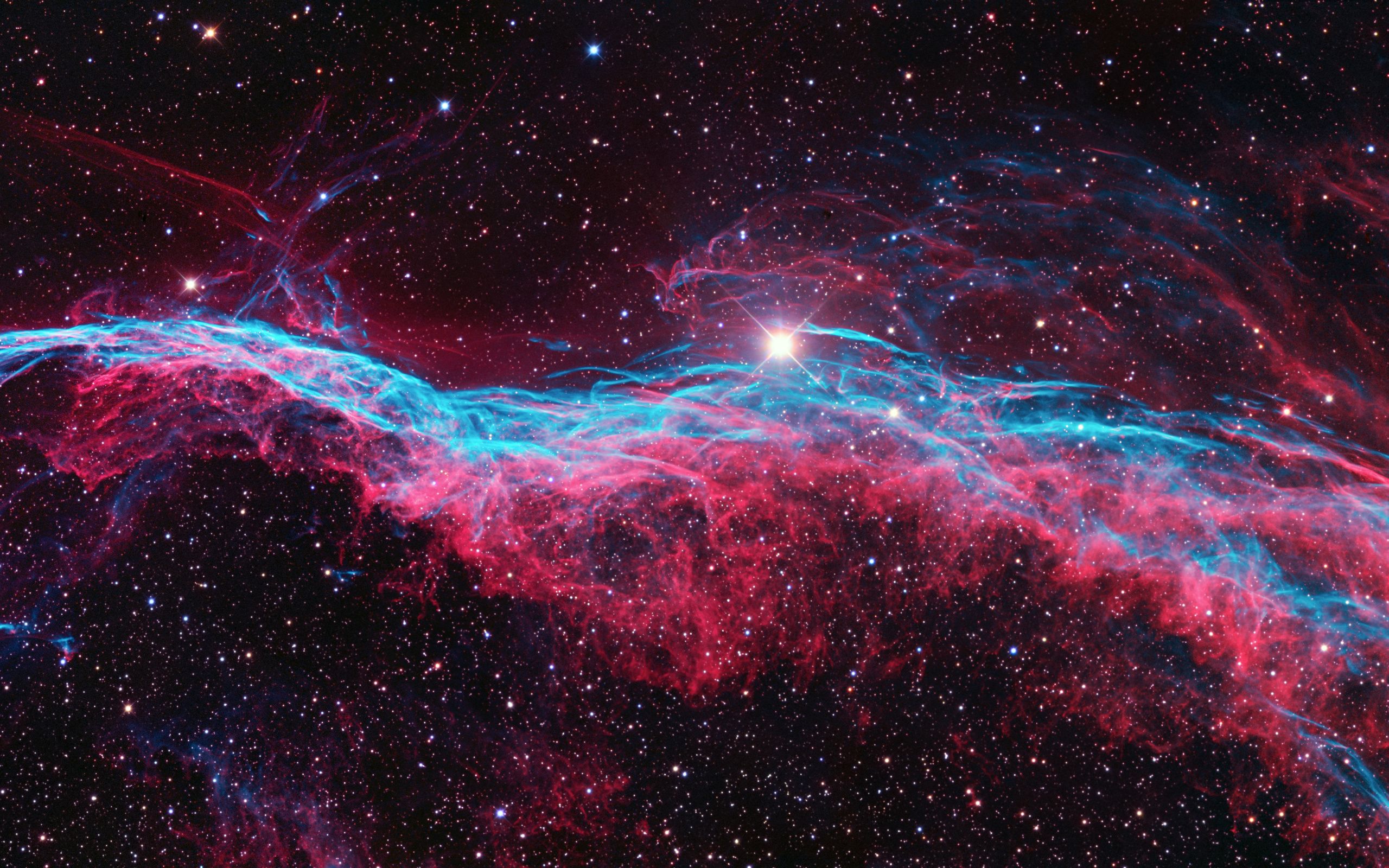 Nebulosa Velo rosa e blu, 2560x1600 2K+, Desktop