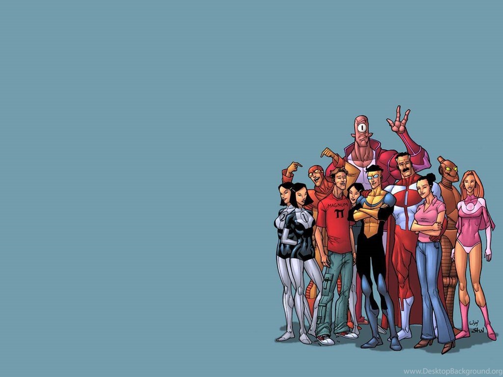 Gruppo eroi fumetto Marvel, 1024x768 HD, iMac