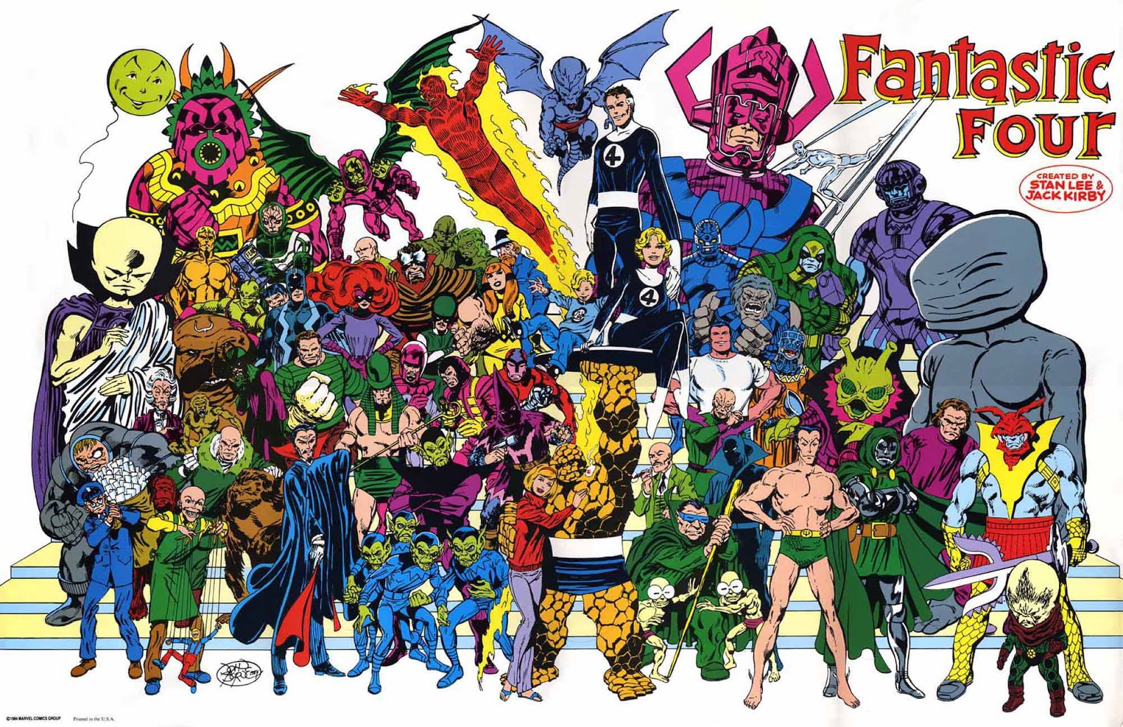 Fantastic Four gruppo personaggi Marvel, supereroi, 1600x1036 900p, Desktop