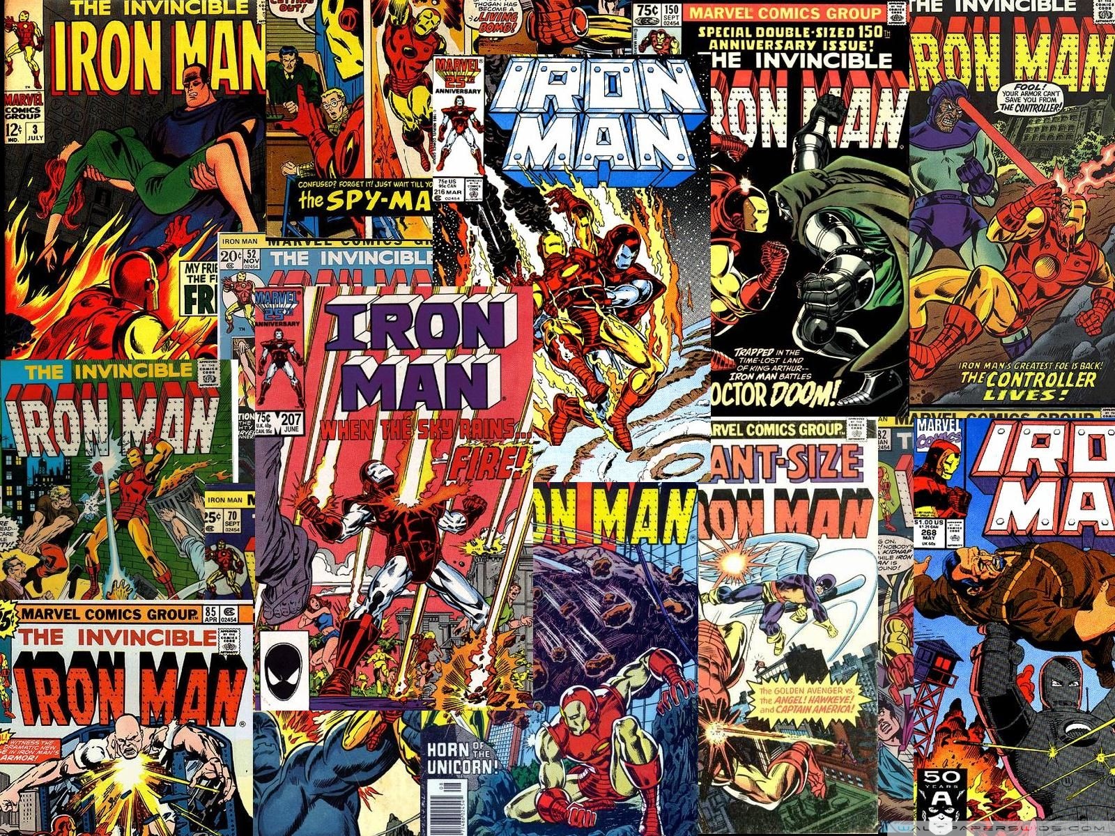 Copertine fumetti Iron Man, Marvel, 1600x1200 900p, Desktop