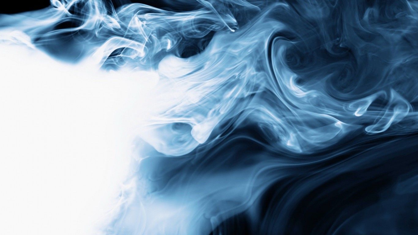 Fumo bianco su sfondo scuro, 1366x768 HD, Desktop