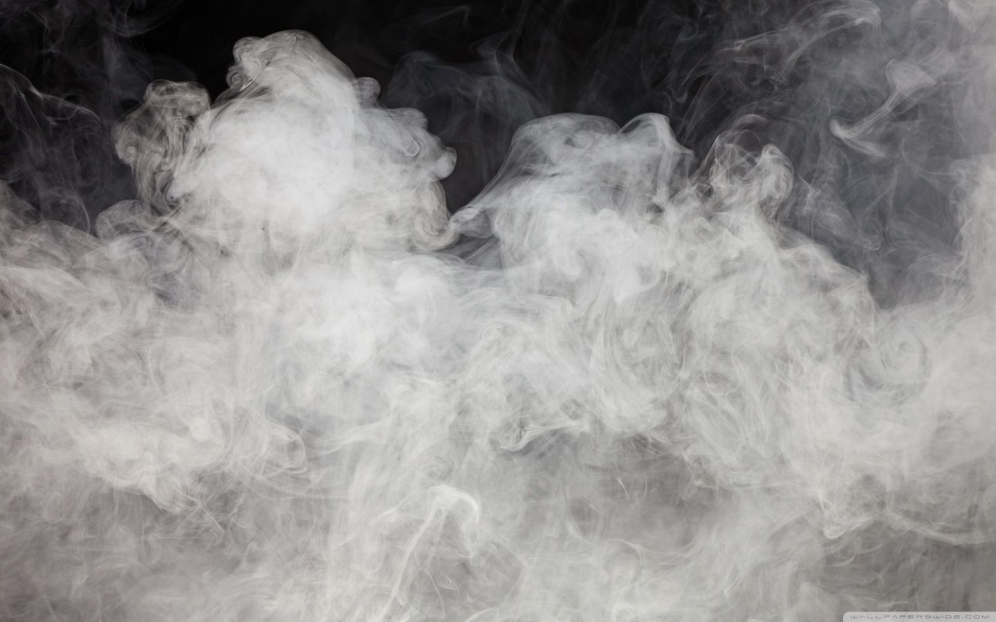 Fumo bianco su nero, 1920x1080 Full HD, Laptop