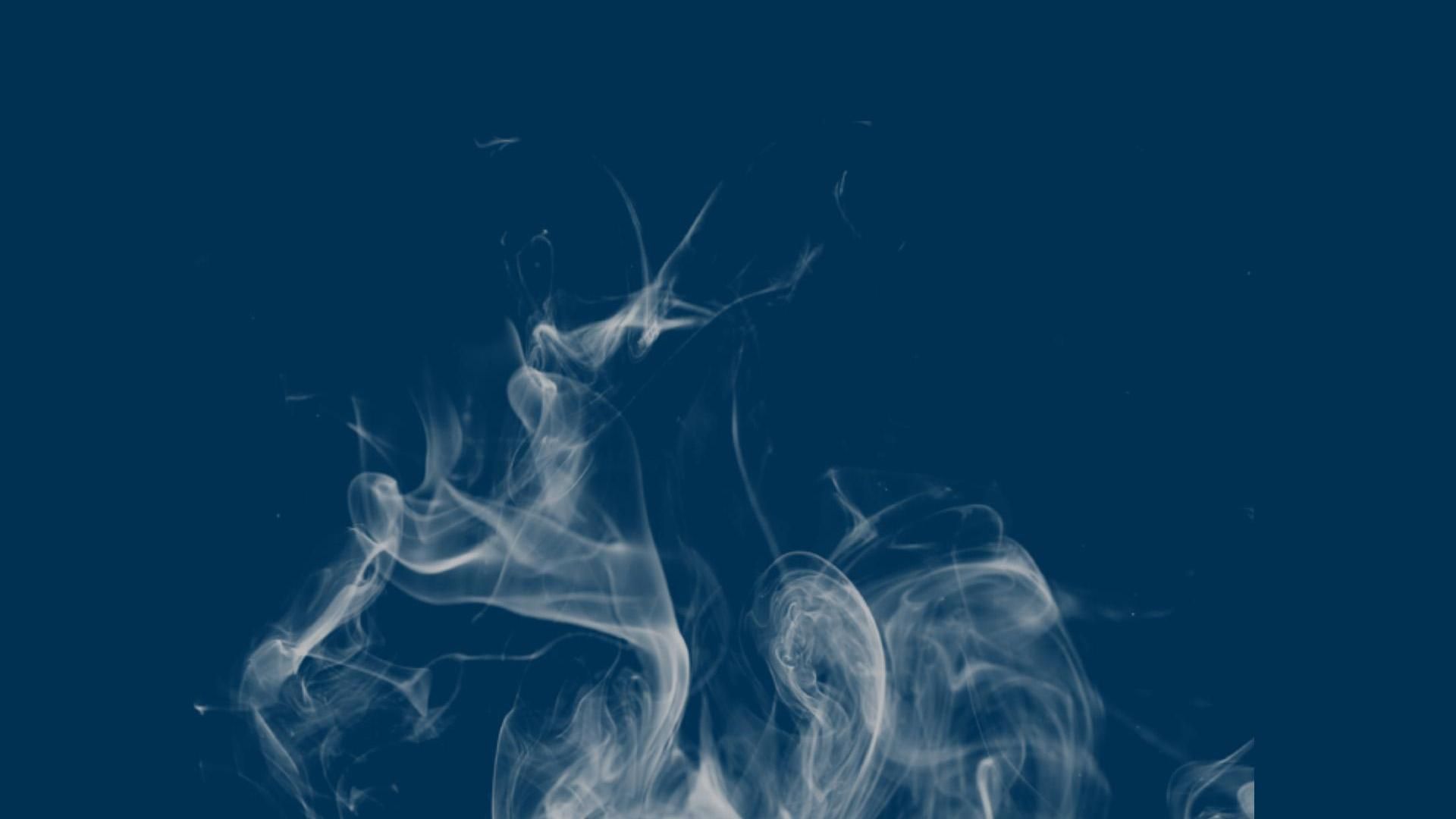 Fumo bianco viso bianco e nero, 1280x720 720p, Laptop